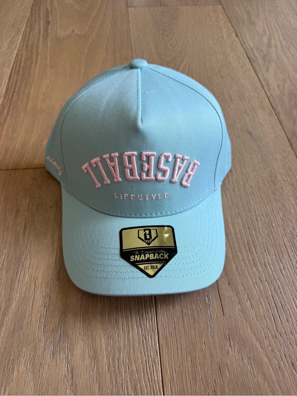 Free Ninety by Baseball Lifestyle 101 Upside Down Baseball Hat- NEW WITH TAGS